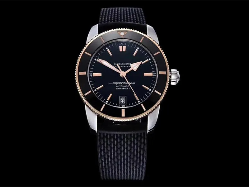 2021 New Super Ocean Culture 42MM, , 300 m waterproof.ETA9015 movement, ceramic ring mouth.Sapphire mirror, automatic mechanical watch