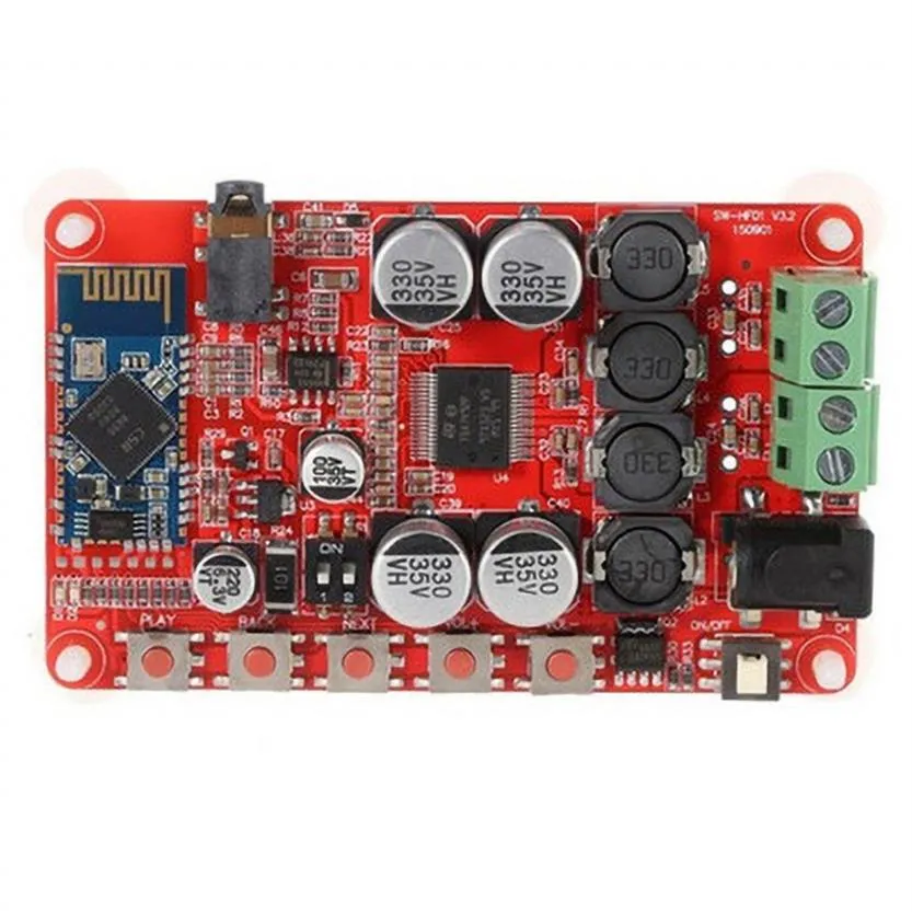 TDA7492P Wireless Bluetooth CSR4.0 Audio-Empfänger Leistungsverstärkerplatine mit AUX-Eingang und Switch-FunktionA10