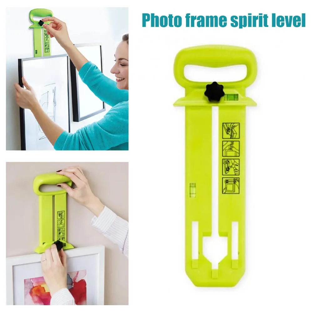 ABS Photo Frame Ruler Spirit Level Angle Measuring Instrument Picture ...