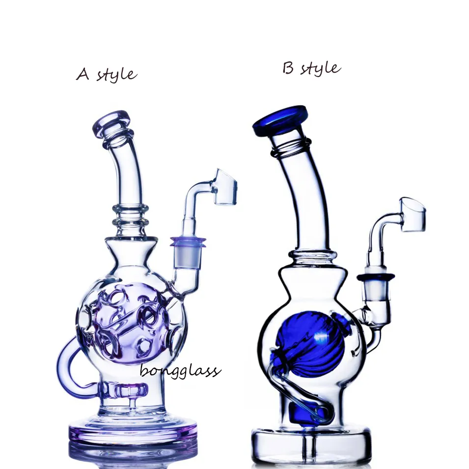 Glass Pipes And Bongs Ash Catchers For Bongs Big Recycler Bongs