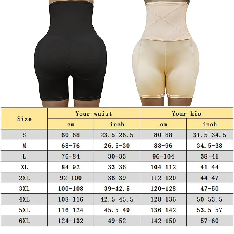 High Waist Tummy Control Panties With Padded Hip Size Enhancer And Buttocks  Shorts For Women Invisible Briefs With Fake Ass And Shaping Hip Pad 201211  From Linjun09, $15.67