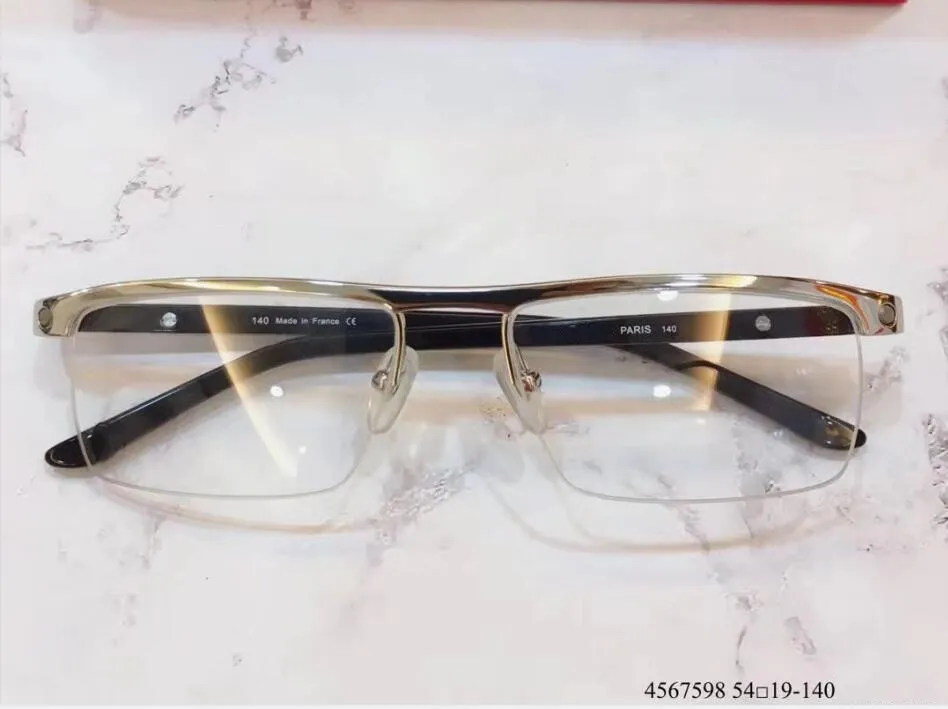 New eyeglasses frame clear lens alloy frame glasses frame restoring ancient ways oculos de grau men and women myopia eye glasses frames