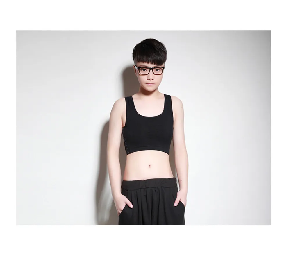Les Lesbian Chest Chest Binder Ftm Tops With Tempting Buckle Short  Transvest Bra And Super Flat Bra For Casual Wear 201222 From Dou02, $14.13