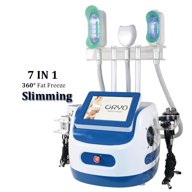 휴대용 Cryolipolysis 기계 Criolipolisis 치료 스파 살롱 홈 슬리밍 Liposuction Cryolipolyse RF Cavitation Machines Fat Freezing System