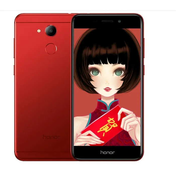 オリジナルHuawei Honor V9 Play 4G LTE携帯電話4GB RAM 32GB ROM MT6750オクタコアAndroid 5.2インチ13.0mp指紋IDスマート携帯電話