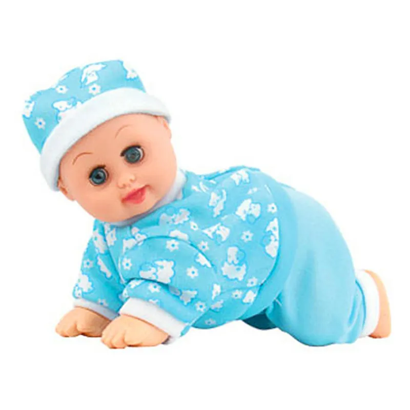 Electric Music Baby Crawl Doll Educatief leren Leuk speelgoed om verjaardagscadeau te presenteren