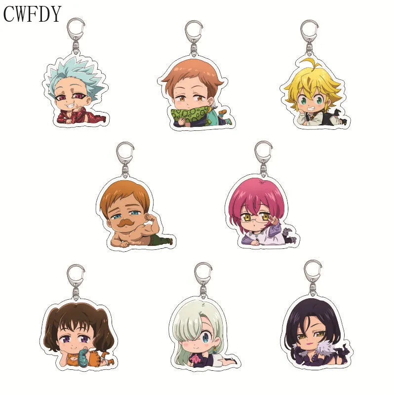Seven deadly sins best sale hawk keychain