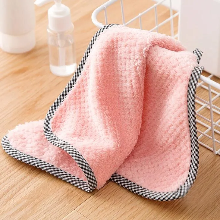 The Spot!! Cleaning Cloths Home Kitchen Household Wash Duster Cloths Multifunctional Microfibre Towel Cleaning Cloth LX2030