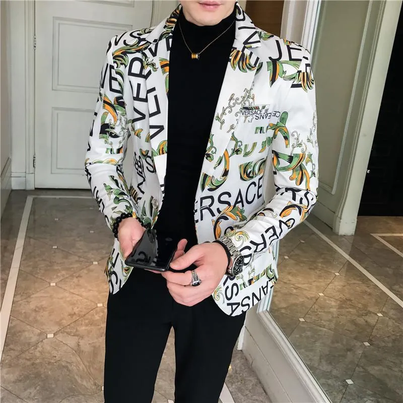 Designer Men s 2024 Fashion Gold Plated Club Blazers Formal Blazers Formed