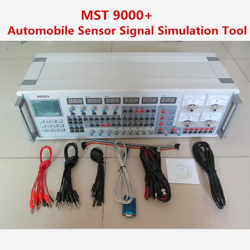 Diagnostische gereedschappen Nieuwste versie MST9000 Automobiel Sensor Signaal Simulatie Tool MST-9000 Plus ECU Reparatie Tester DHL 1