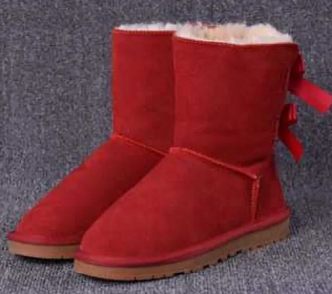 2023 Designer Women Boots Winter Boots Fashion Boot Ankle Booties Fur Leather Outdoors Shoes Storlek 35-43