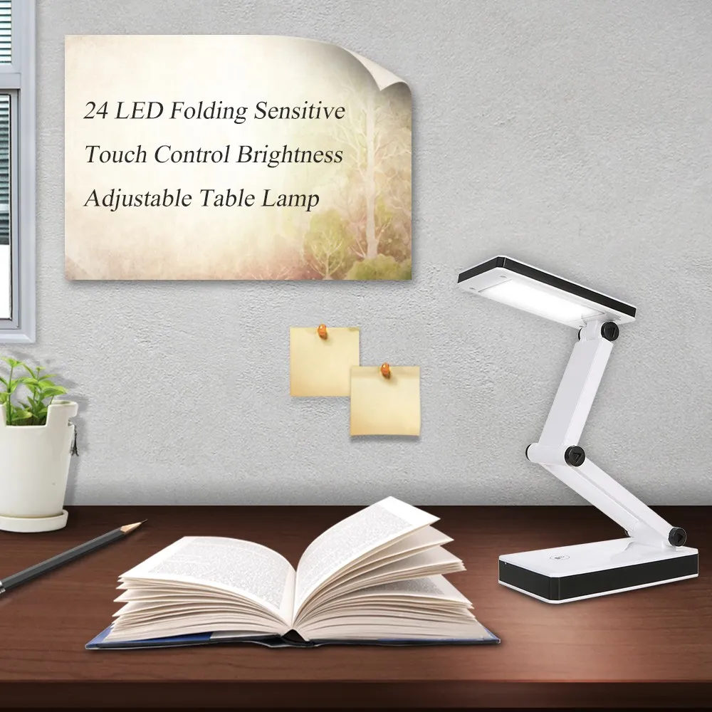Led foldable charging desk lamp cheap
