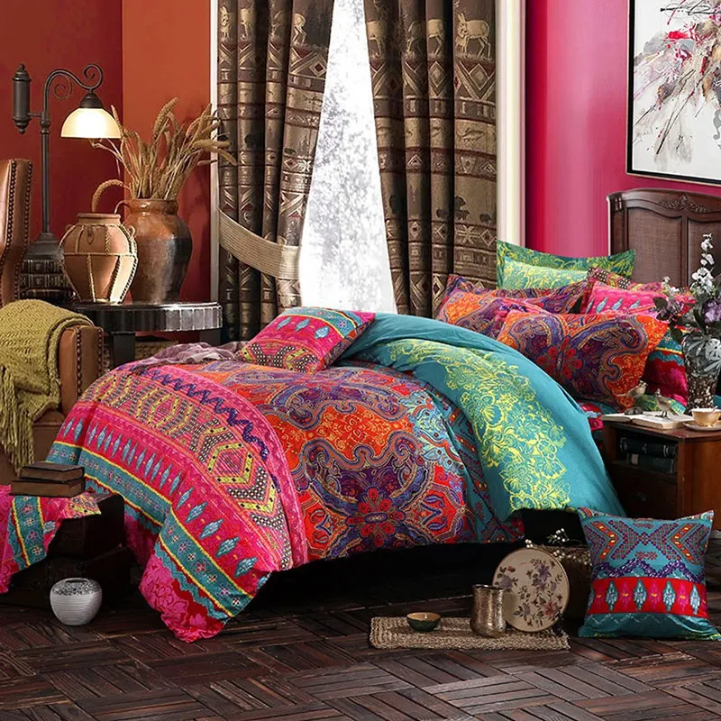 LOVINSUNSHINE-Bohemian-3D-Comforter-Bedding-Sets-Mandala-Duvet-Cover-Set-Pillowcase-Queen-King-Size-XX02 (1)