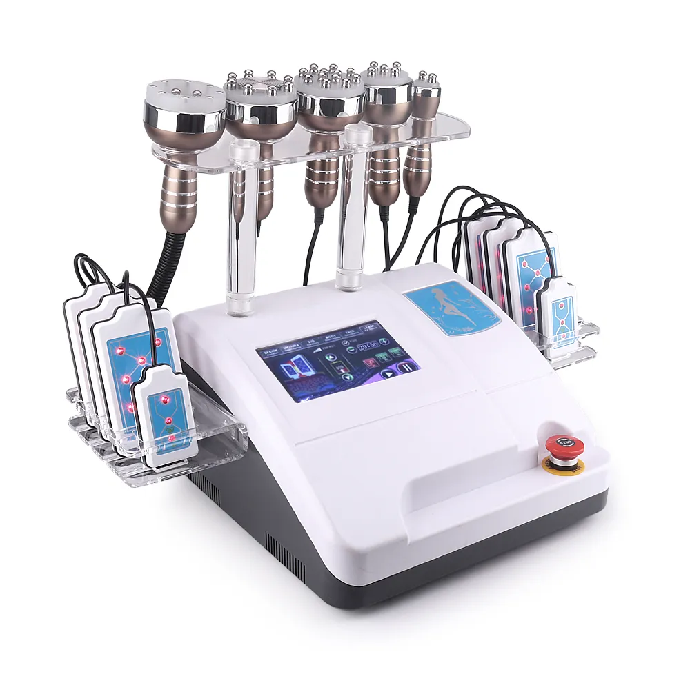 Portable Bio Ultra Cavitation Unoiscetity Y Radifrecuencia Machine с Lipo Laser Pads