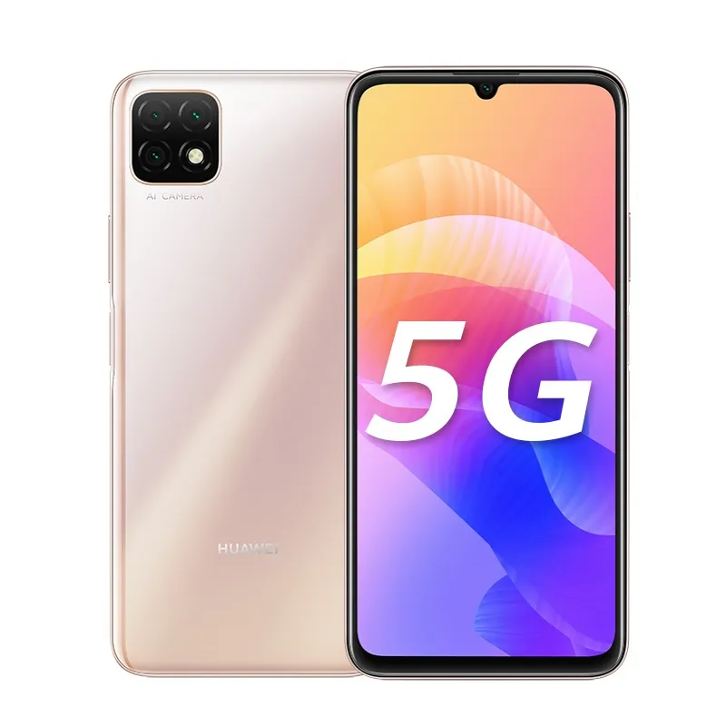 Telefono cellulare originale Huawei Enjoy 20 5G 4 GB RAM 64 GB 128 GB ROM MTK 720 Octa Core Android 6.6 "LCD a schermo intero 13 MP AI OTG 5000 mAh ID impronta digitale Smart Phone