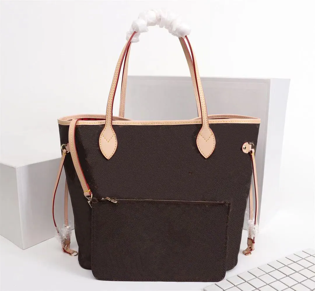 Nieuwe Hoge Kwaliteit Bakken Klassieke Handtassen Schoudertassen Handtas Vrouwen Tas Vrouwen Tote Bag Portemonnees Bruine Tassen Lederen Clutch Mode tassen V8899