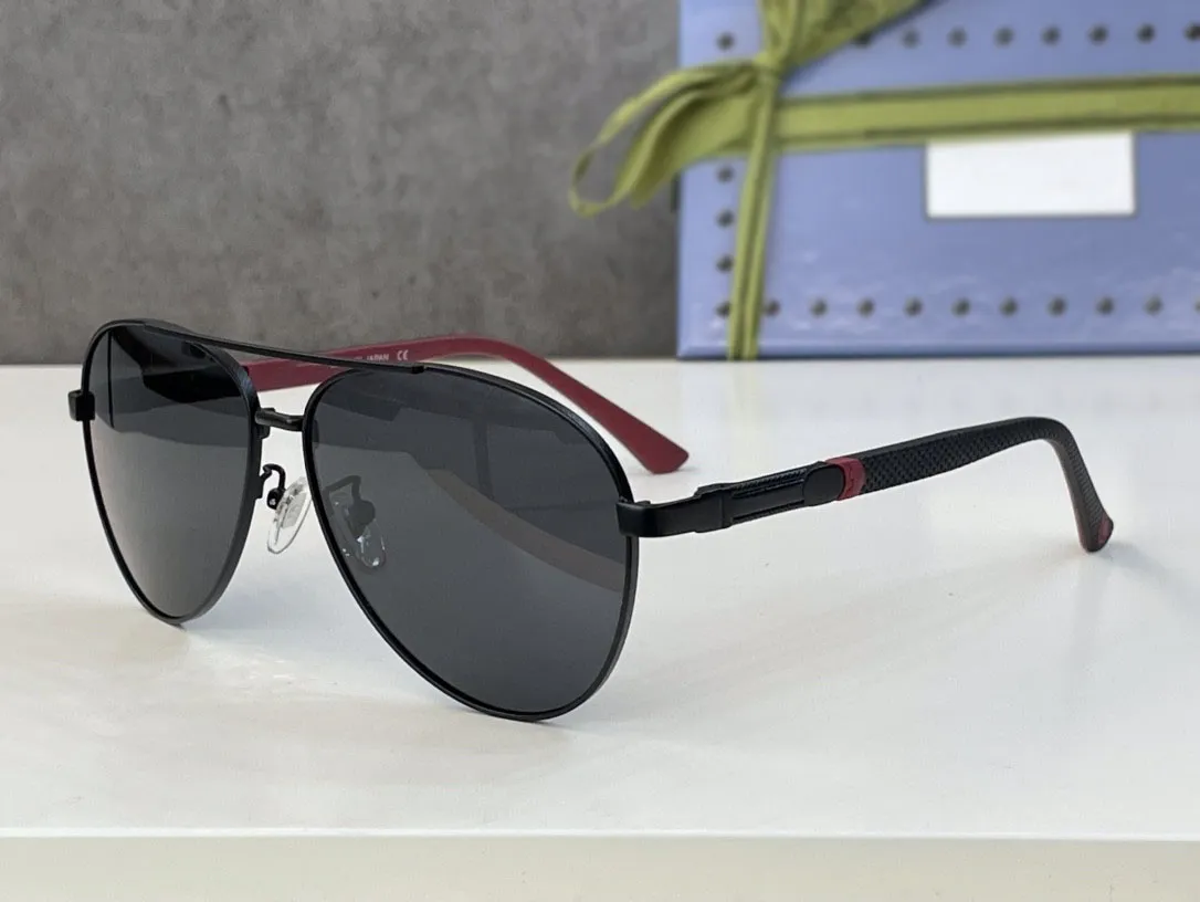Top G 6322 Gafas de sol de diseño original de alta calidad para hombre famoso de moda retro de lujo de lujo diseño de moda para mujer gafas de sol para mujer con caja