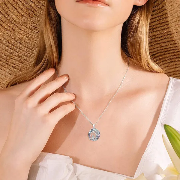 Sterling Silver Tree of Life Sister Necklace - UK | Ubuy