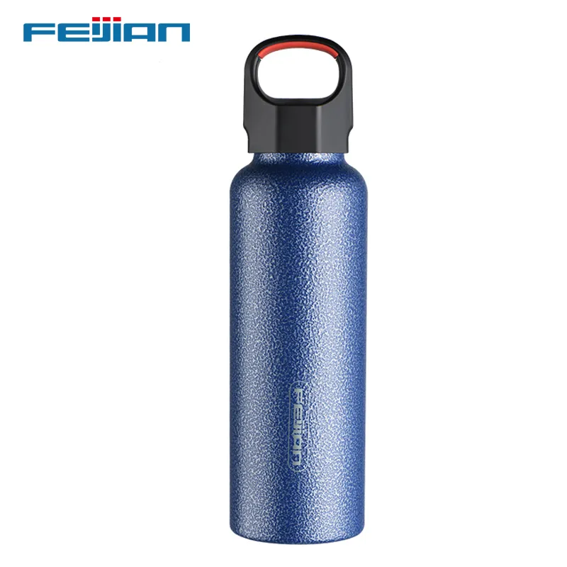 Fiole à vide portable Feijian Sport, gobelet en acier inoxydable, tasse de camping de voyage en plein air, tasse de bouteille d'eau 201204
