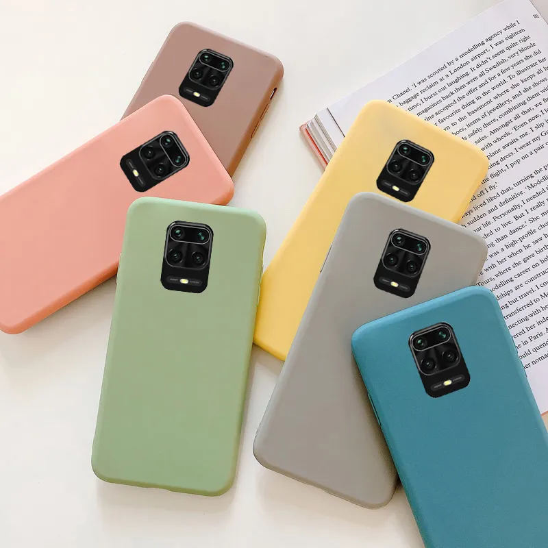 Candy Color Clibon Case для Xiaomi Mi 9 SE 9T Pro A3 A2 8 Lite Cover для Xiaomi Redmi Примечание 9 8 9S 8T 7 6 PRO 7A 9A 9C Мягкий чехол