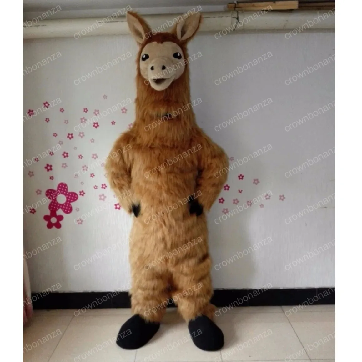 Llama Costume Adult Brown Llama Costume Adult Brown