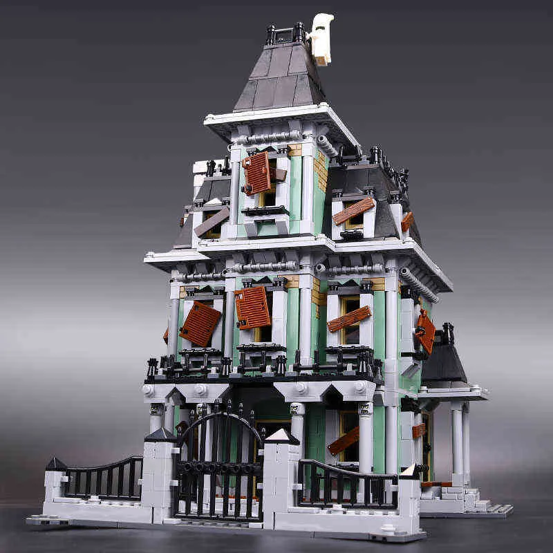 Monster Fighter The Haunted House Model Kid DIY Toys Building Kits