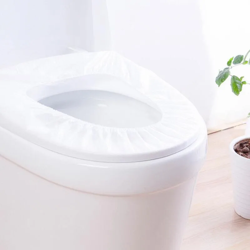 50 Copriwater Usa E Getta Portatili - Igienici E Impermeabili Per Viaggi E Bagni Pubblici - Foto 4