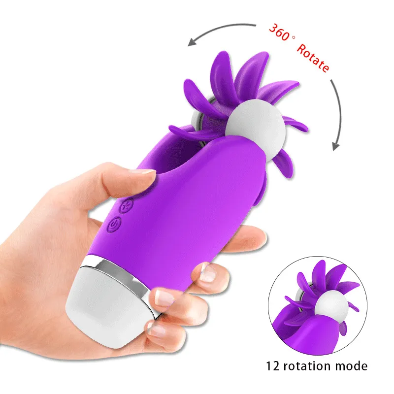 oral sex toy for women Rose Vibrator Clit Sucking Licking G-Spot Dildo Oral Adult Sex Toys for  Women US main image 1