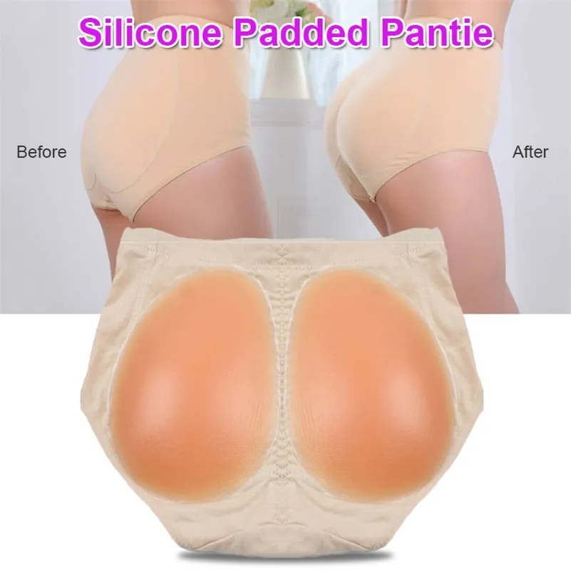 Silicone Silicone Padded Shapewear Panty With Padded Fake Buttocks