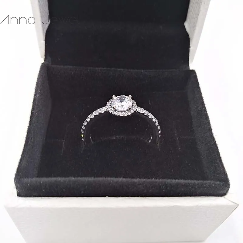 Estetiska Smycken Bröllop Boho Style Engagement Diamond Classic Elegans Pandora Ringar För Kvinnor Män Par Finger Ring Sets Födelsedag Valentine Presenter 190946cz