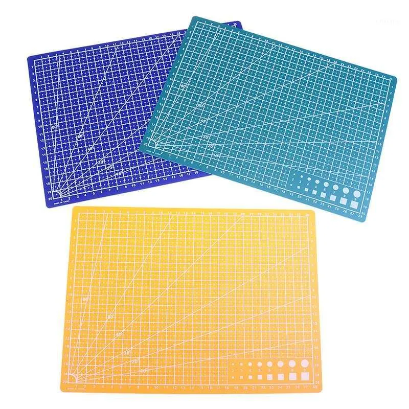 Sewing Notions & Tools 1PCS A4 Grid Lines Self Healing Cutting Mat Fabric Leather Paper Board Craft Card 30*22cm1