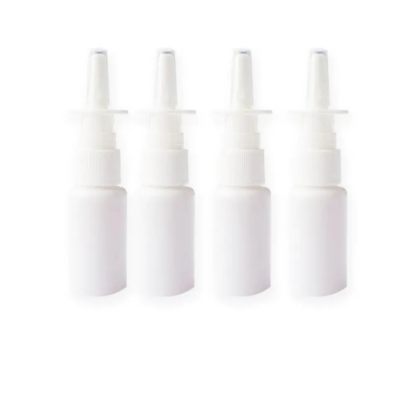 100PCS Nasal Spray Bottles Toma Atomizer Sprayer 10 ml, 20 ml, 30 ml, 50 ml Vit Refillerbar Plastic Medical Oral Bottle LX4306