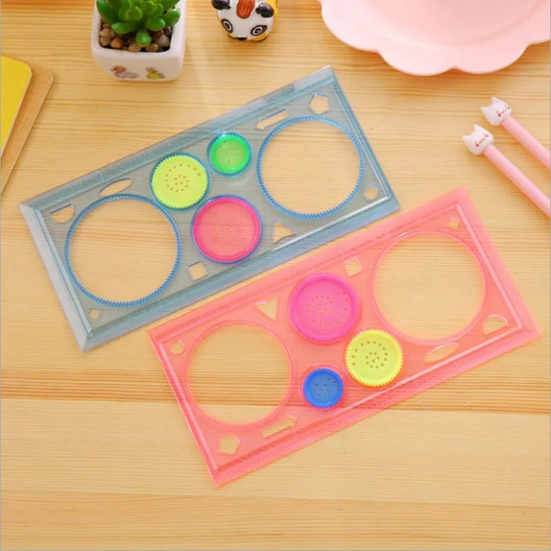 Geometric Ruler Drafting Tools Stationery For Students Drawing Set Learning Art Sets Creative Gift For Children F3137