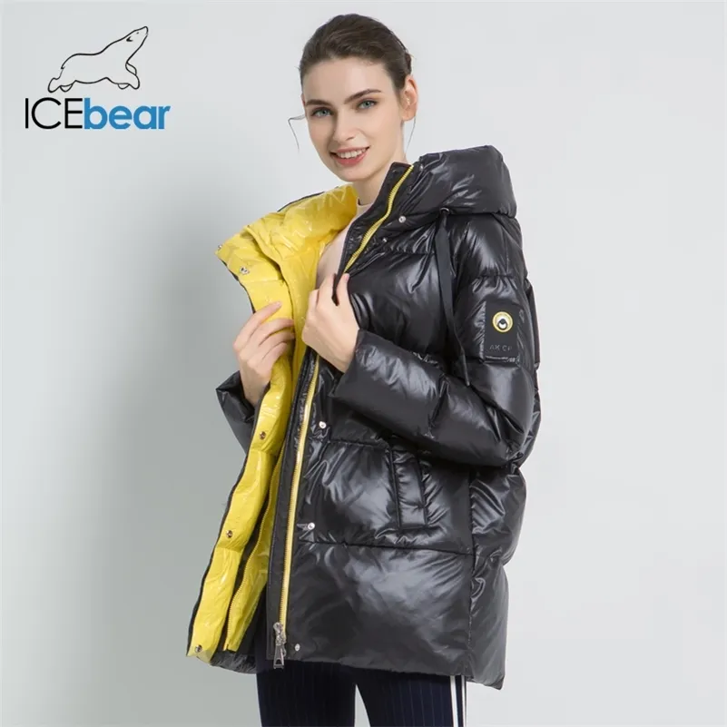 Nouveau hiver femme veste de haute qualité manteau à capuche femmes mode vestes hiver chaud femme vêtements décontracté Parkas 201217