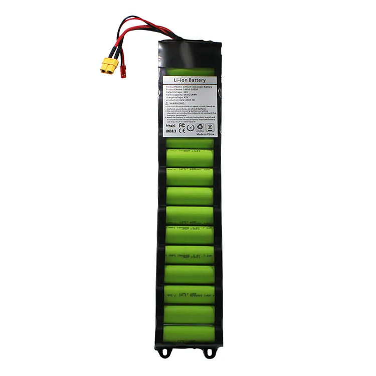 2021 Neuer 18650 10s3p Matrix Lithium-Ionen-Akku 36 V 6 Ah 6,6 Ah 7,5 Ah 7,8 Ah Li-Ion für Elektroroller