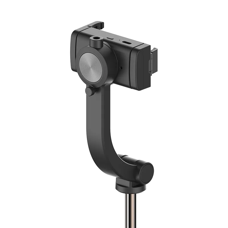 Palo Selfie Estabilizador Celular Bluetooth Gimbal Trípode Color Negro