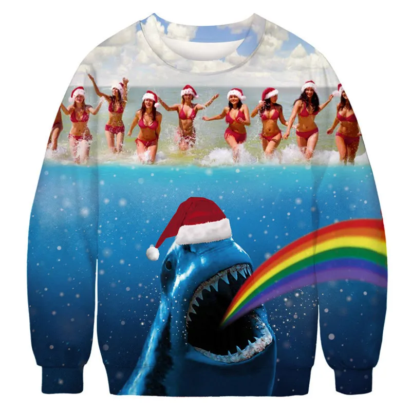 Shark xmas sweater hotsell