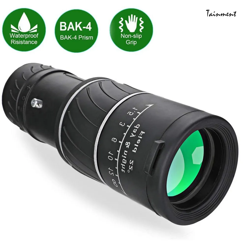 Nowe lornetki z Night Vision High Over Monocular Telescope Plastikowe lornetki do sportu na świeżym powietrzu Camping Podróżowanie LJ201120