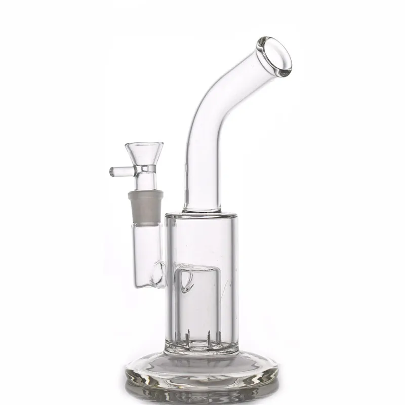 MOBIUS GLAS BONG DAB RIGS Doppelmatrix Perc Schwere Basis Glas Wasser Bong Ash Catcher Wasserhaare 18 mm Gelenke 9 Zoll groß