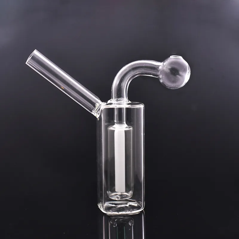 도매 물 담뱃대 유리 오일 버너 봉 물 파이프 DAB 장비 봉지 인라인 Birdcage Perc Dab Rig Heady Smoke Ash Catcher DHL 무료