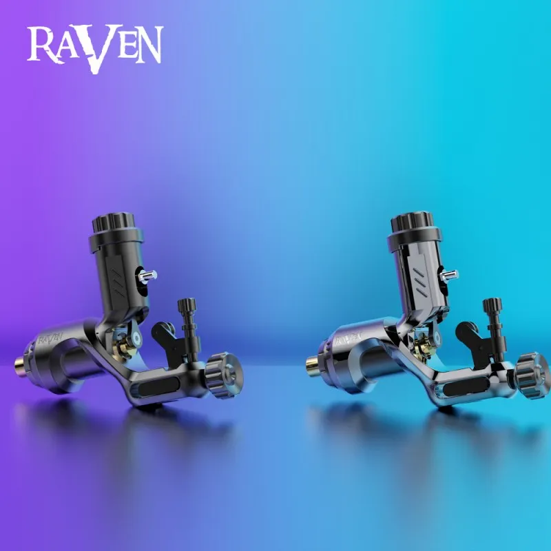 Dragonhawk Raven II Tattoo Gun Rotary Motor Tattoo Machine Liner Shader