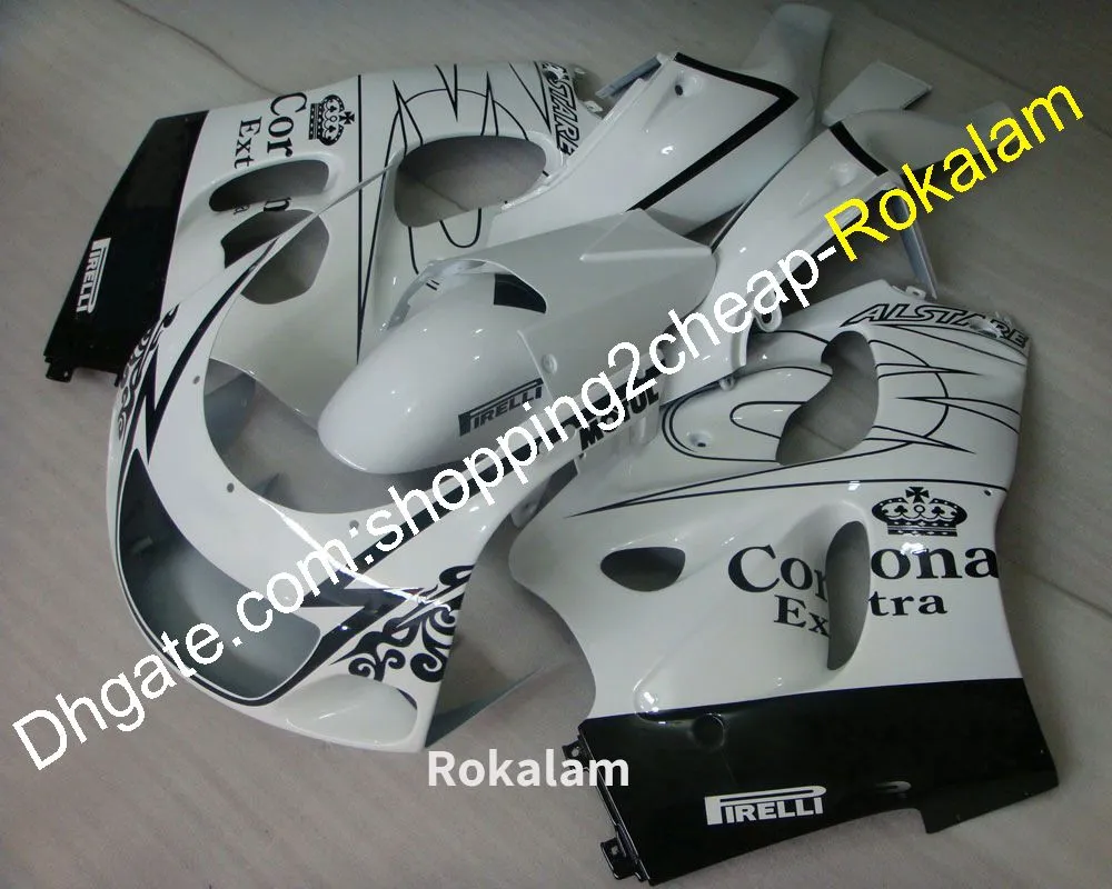 Recebimento Branco para Suzuki 1996-2000 Fairings GSXR600 GSXR750 GSXR 600 750 96 97 98 99 00 Kit de Cowling