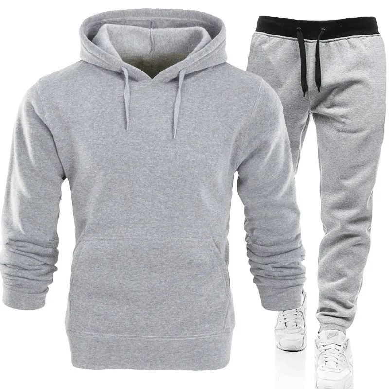 Hoodie and pants online set men's