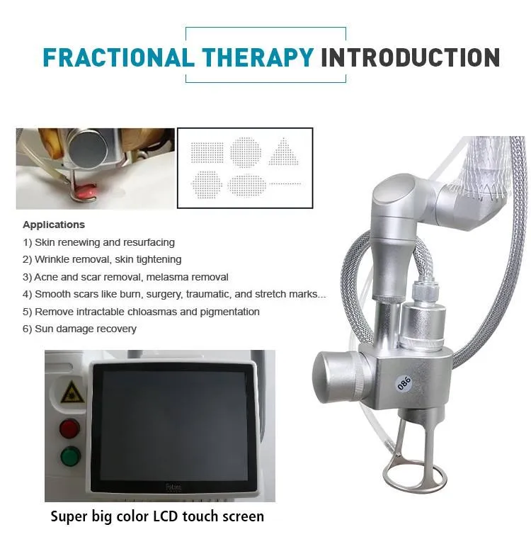 2021 Germany 4D System Co2 Fractional Laser With Germany Handle and U.S RF Metal Tube