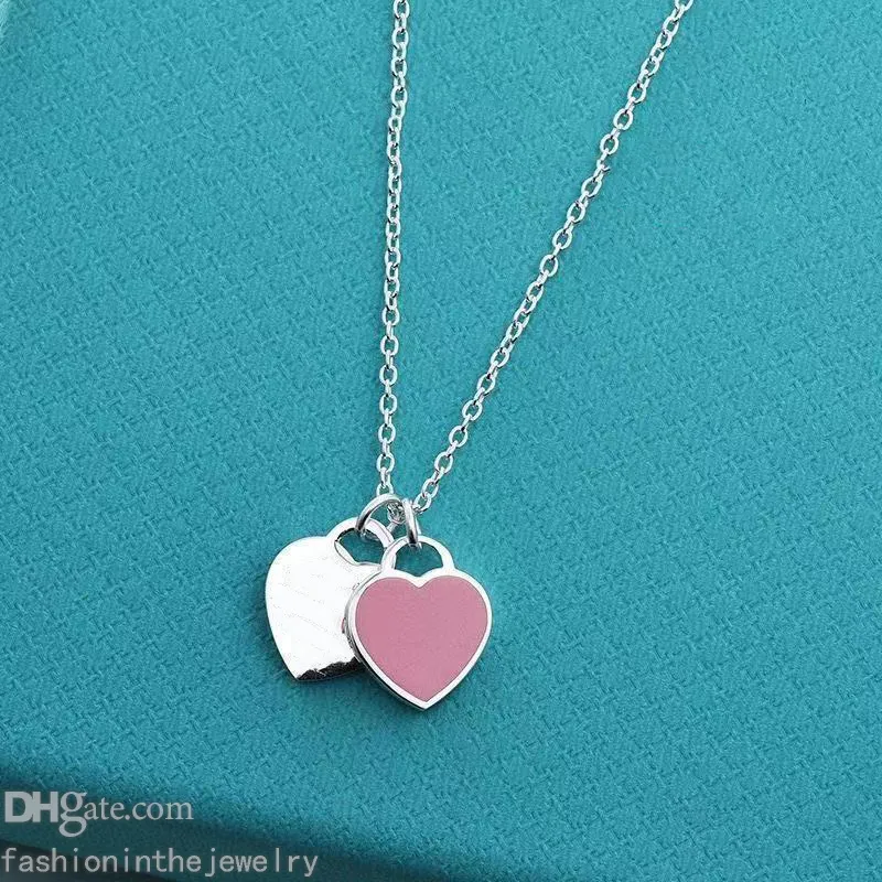 Dhgate tiffany cheap heart necklace