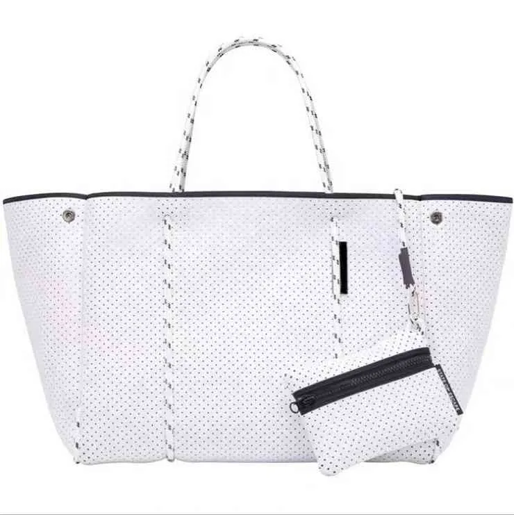 2021 Fashion Digner Handtassen en portemonnee Waterdichte Neopreen Beach Bags voor Vrouwen