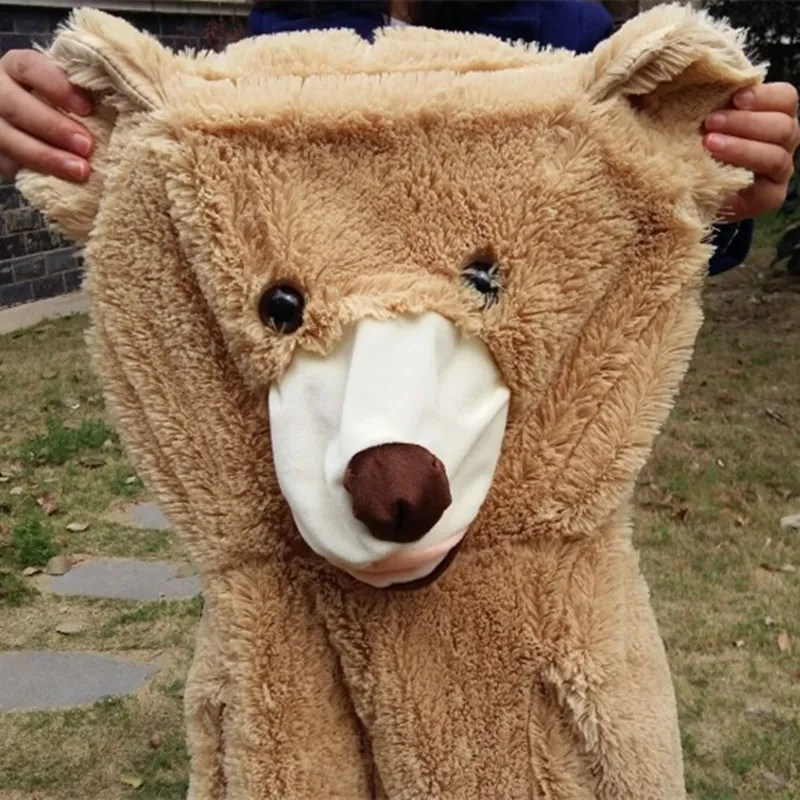 Tall teddy sales bear coat