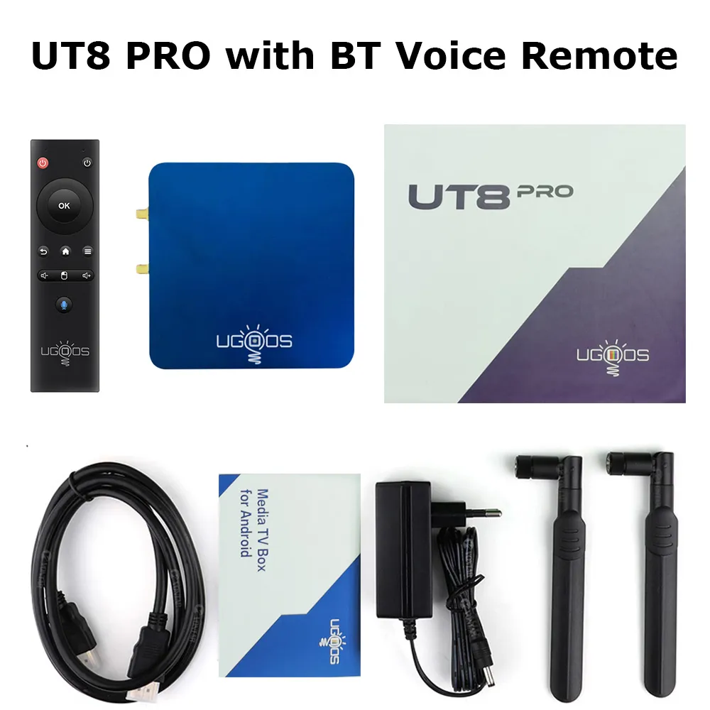 UGOOS UT8 PRO Android 11 TV Box 8GB RAM 64GB Storage, RK3568 Processor ...