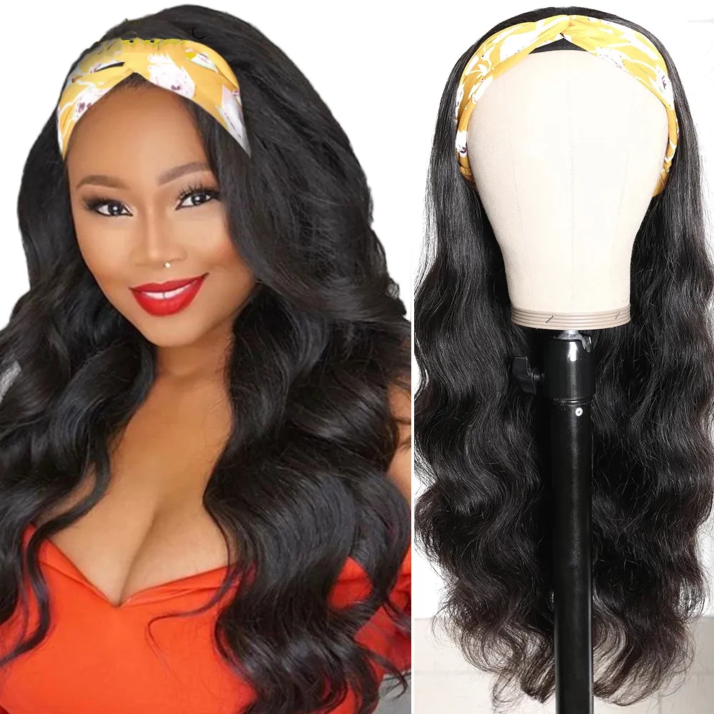 Brazilian Wave Body Wigs Headband Wig Brazily Onda Onda Headband Wig Headband Headband Wigs