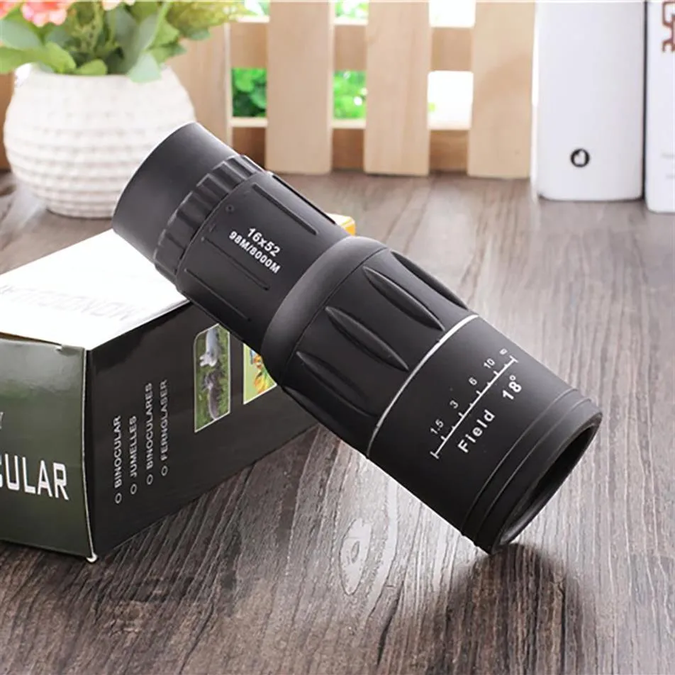 16X52 High Magnification Favors High Definition Low Light Double Tuning